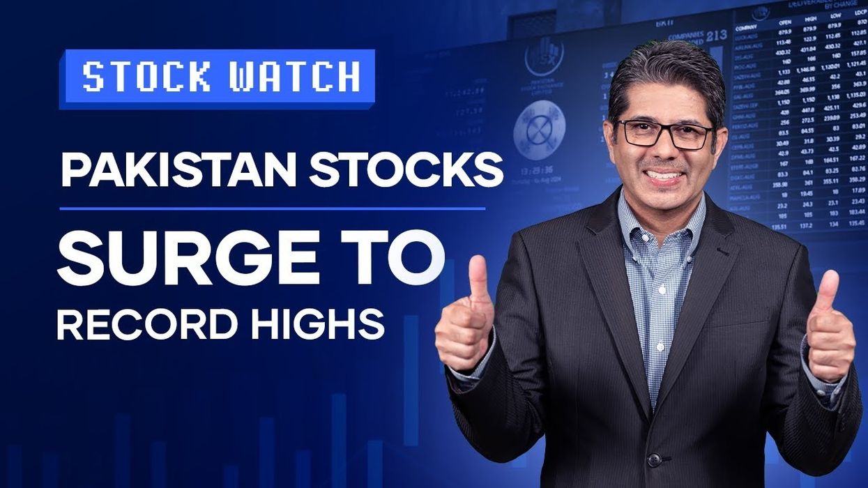 Stock Watch: KSE-100 surges to record high