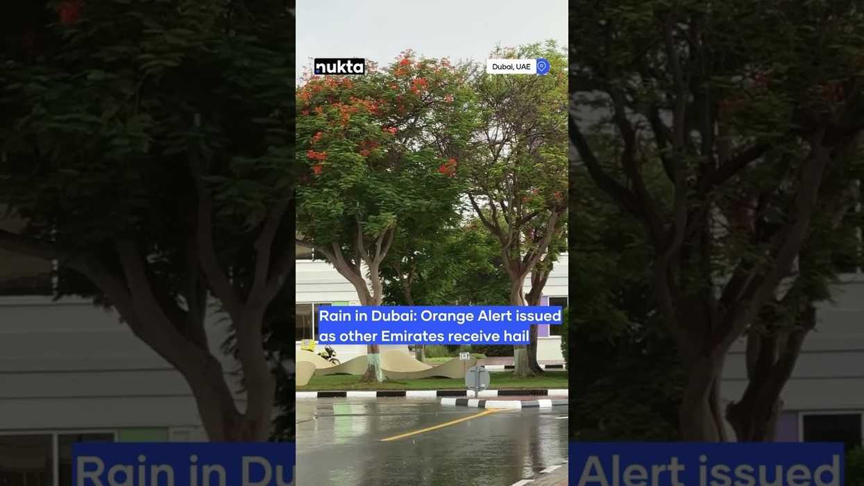 First rain of the season in Dubai, hail in other parts of UAE