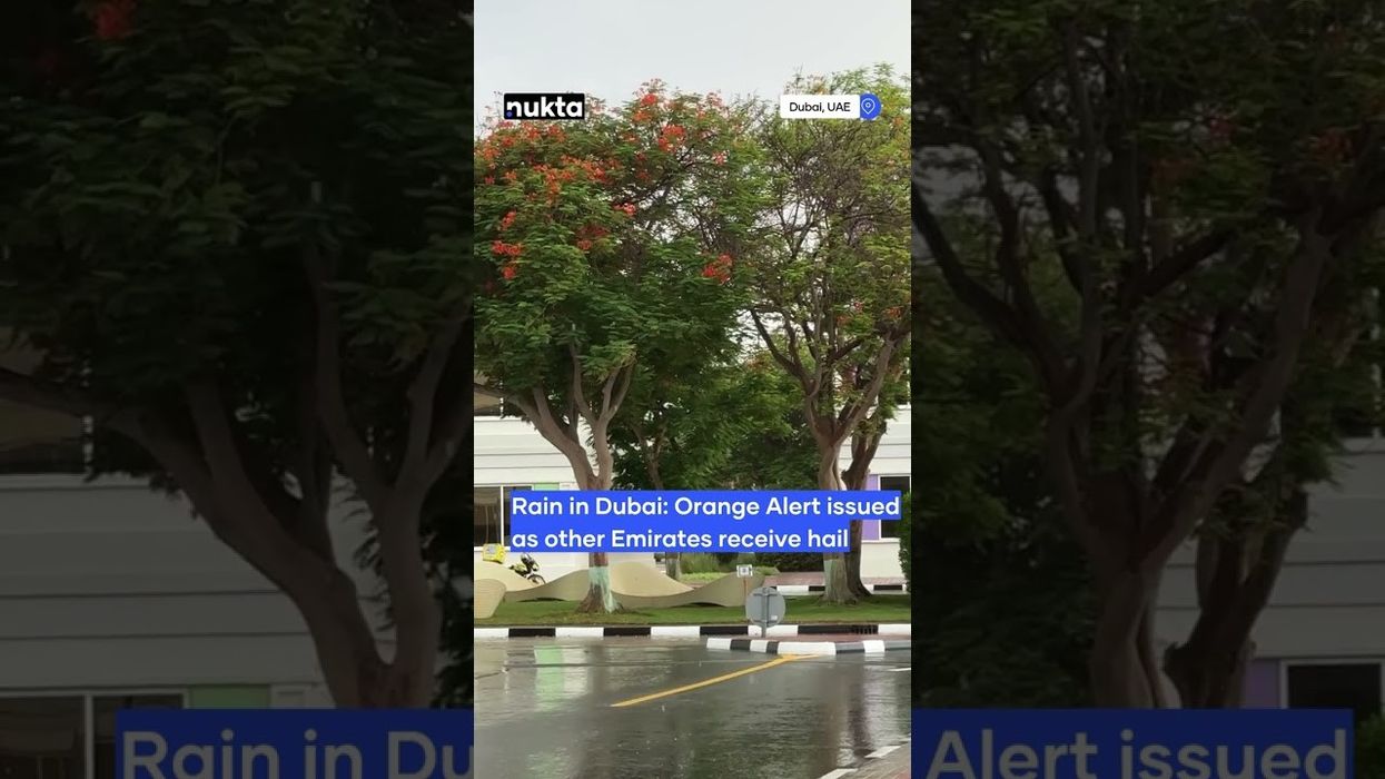 First rain of the season in Dubai, hail in other parts of UAE
