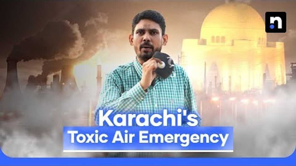 Karachi residents battle pollution as 'smog-free' city chokes on toxic air