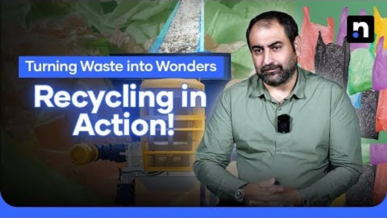 Pakistan's Punjab recycles illegal polythene into eco-friendly furniture