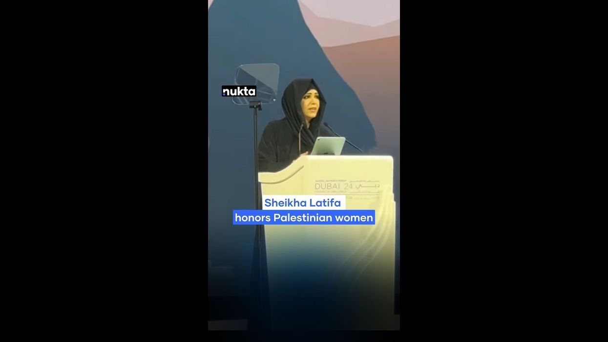 Sheikha Latifa honors Palestinian women at Global Women's Forum Dubai 24