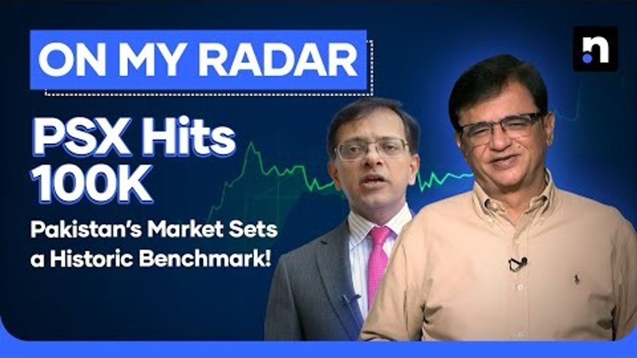 Investor optimism fuels Pakistan stocks to historic 100,000-point record