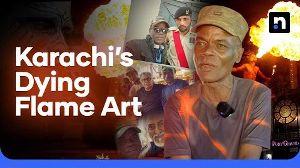 Karachi’s fire dancers and the risk of extinction