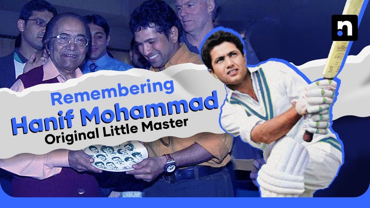 Celebrating 90th birth anniversary of Pakistan's cricket legend Hanif Mohammad
