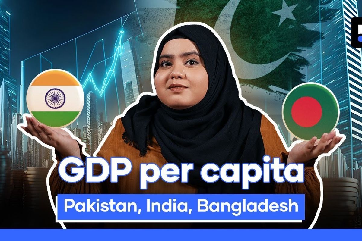 Why Pakistan's GDP per capita has fallen behind India and Bangladesh's in recent years