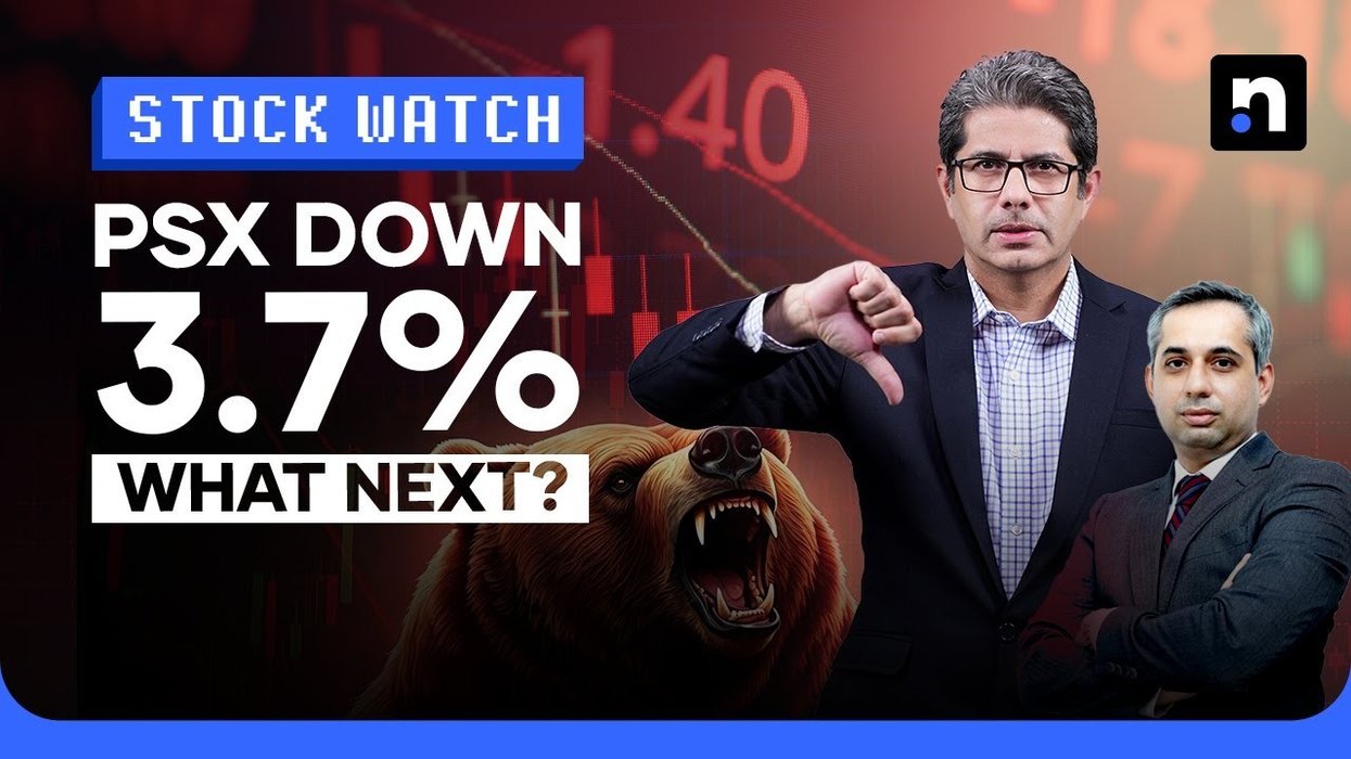 Stock Watch: Pakistan stock market declines 3.7% amid heavy selling