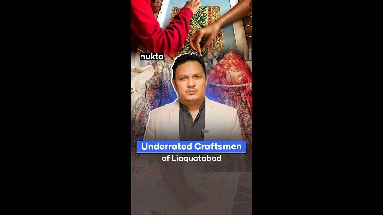 Exploring Karachi's world famous embroidery market