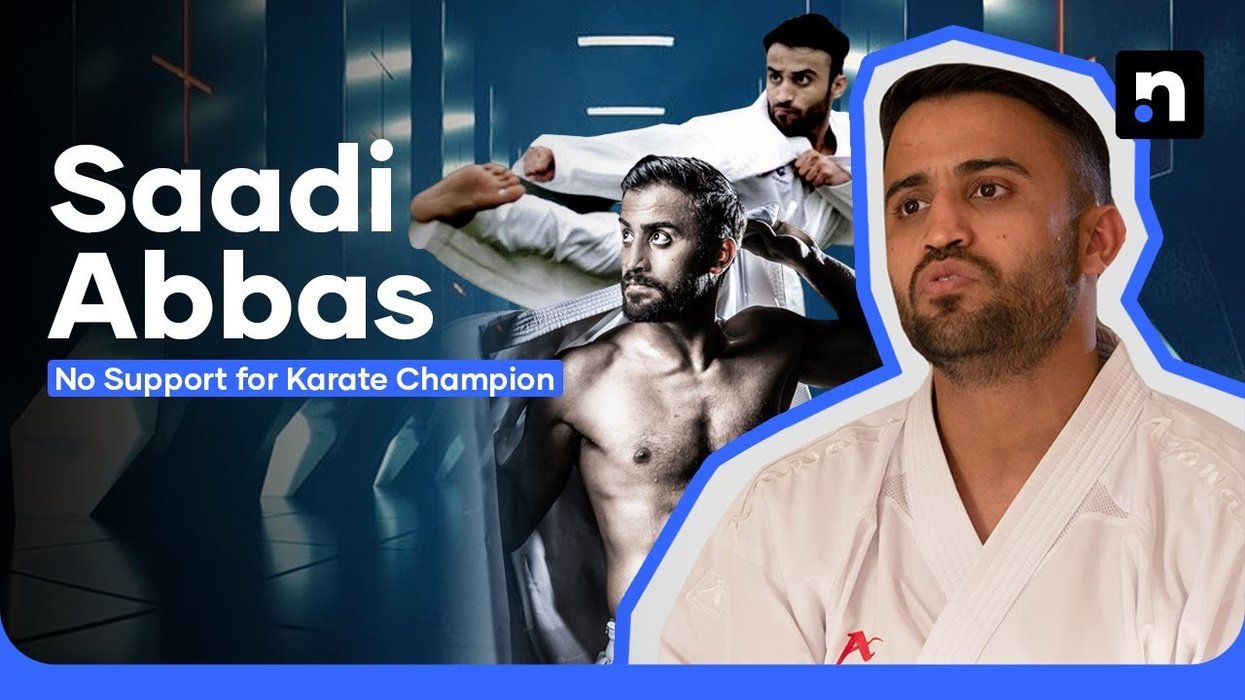 Saadi Abbas: The karate champion Pakistan forgot