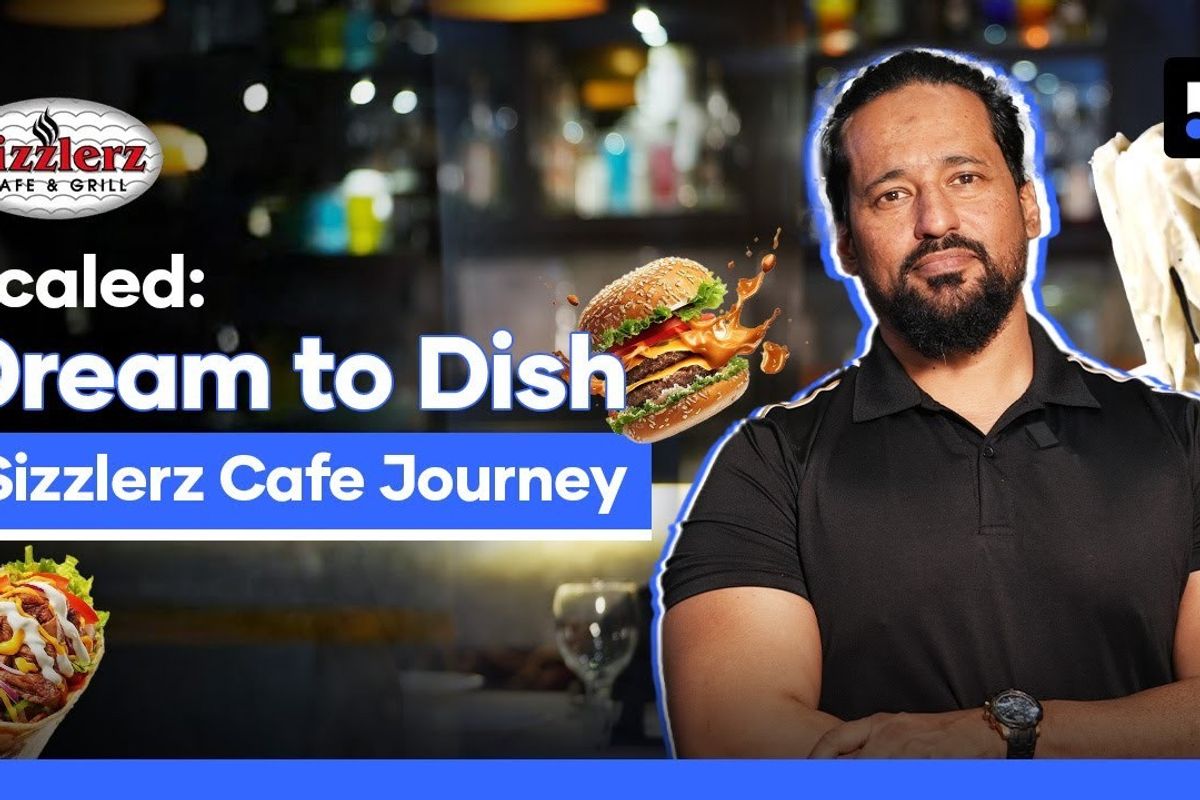 Waqas Azeem’s journey from designer to Sizzlerz Cafe mogul