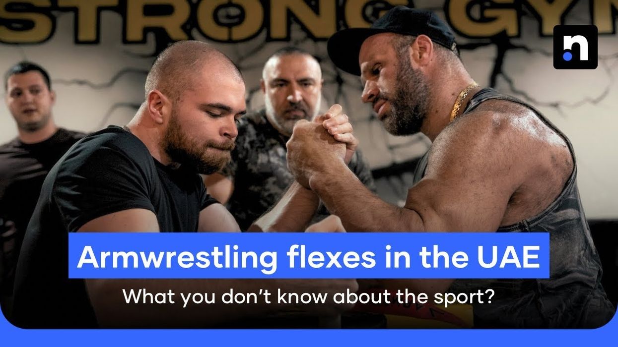 Beyond the table: UAE’s armwrestling scene flexes its muscles