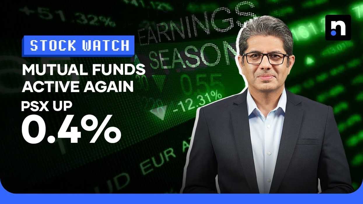 KSE-100 gains 0.4% on renewed mutual fund buying