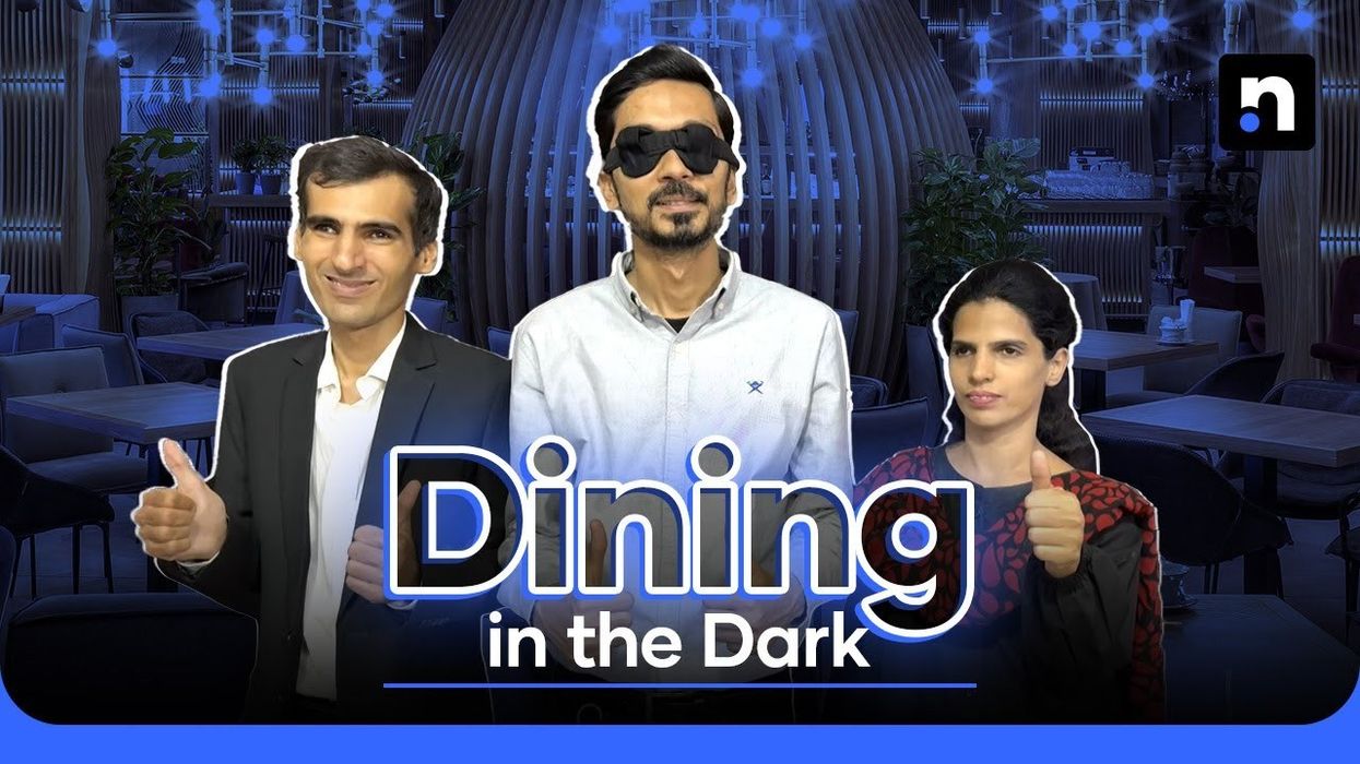 A feast beyond sight: Pakistan’s unique ‘dining in the dark’ experience