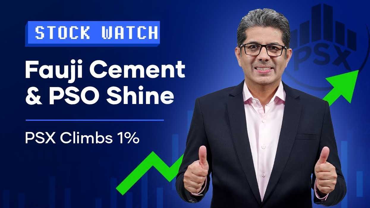 KSE-100 climbs 1% as energy and cement stocks surge ahead