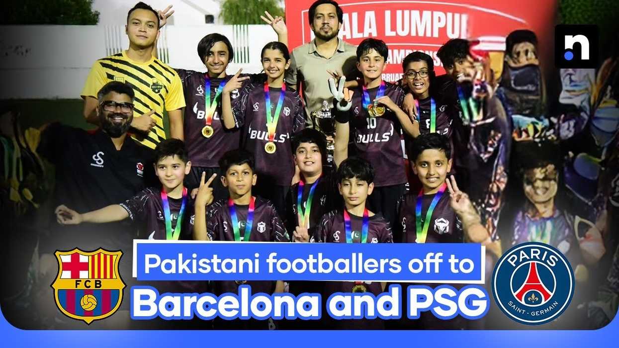 Young Pakistani footballers to train at Barcelona, PSG academies