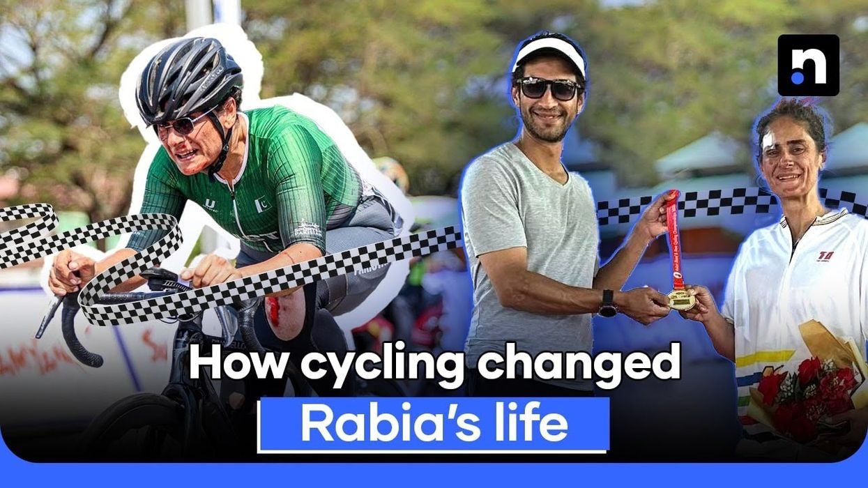 Rabia Garib's inspiring cycling journey