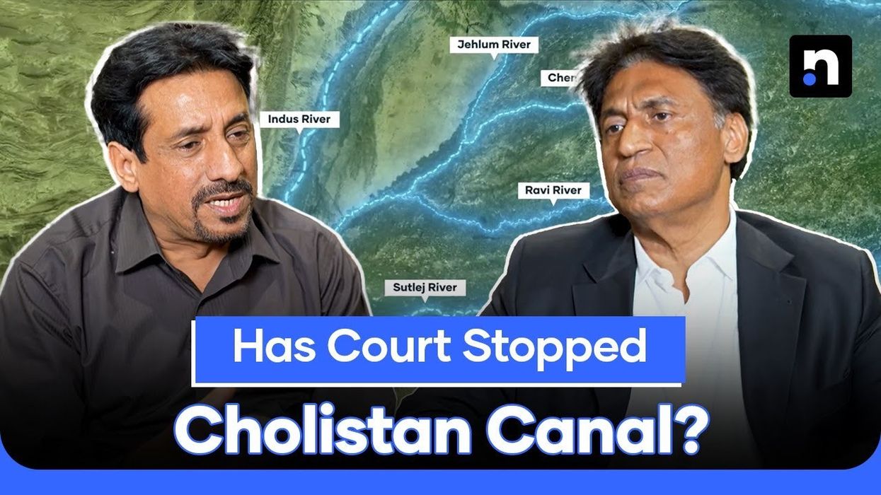 Has the court stopped Cholistan Canal project?
