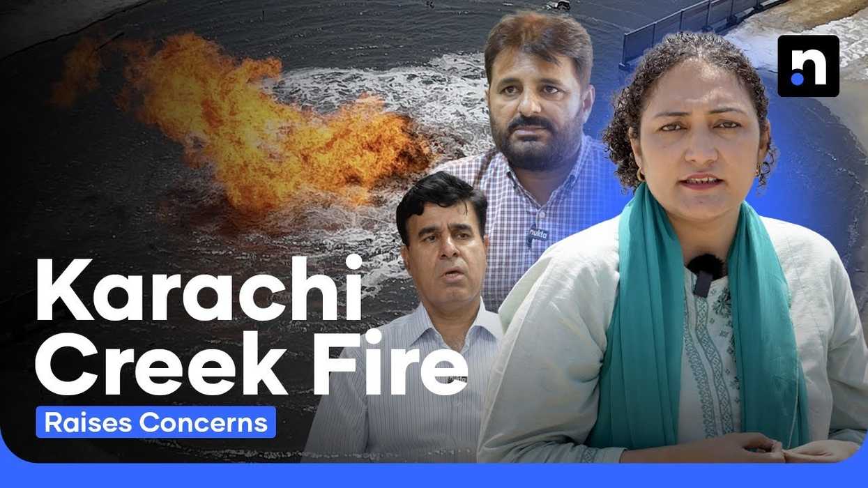 Mysterious fire in Pakistan's coastal city burns for 2 weeks amid fears of toxic gas exposure