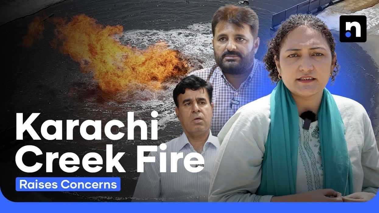 Mysterious fire in Pakistan's coastal city burns for 2 weeks amid fears of toxic gas exposure