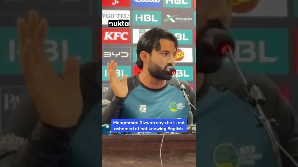 'Cricket needs my bat, not my English’ – Mohammad Rizwan claps back at critics