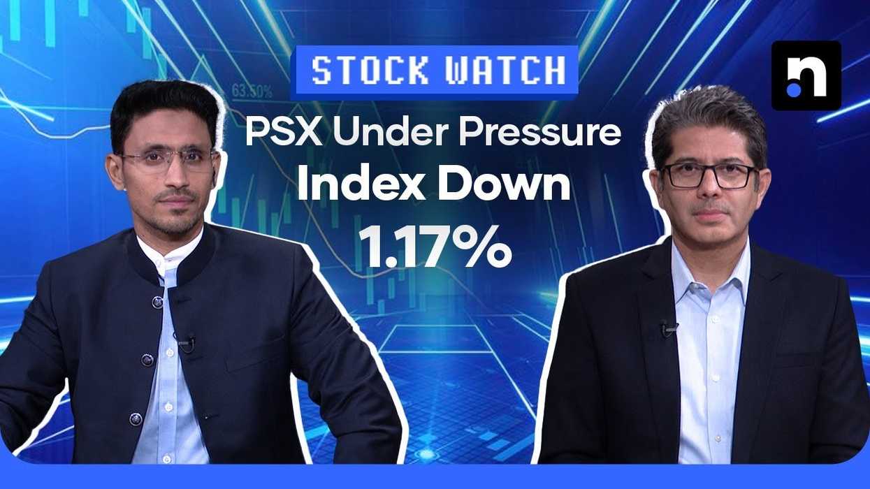 Geopolitical tensions keep PSX under pressure, index slips 1.17%