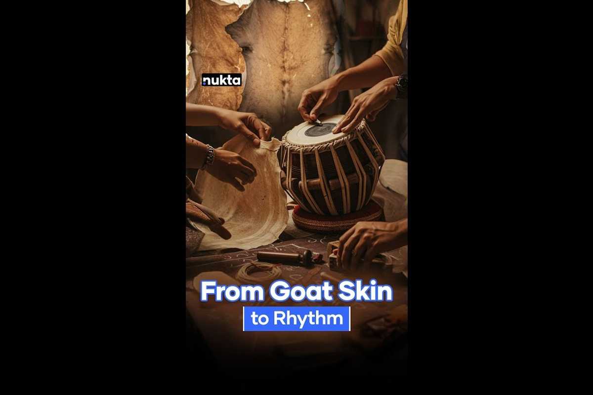 From wood to rhythm: The incredible process of making a tabla