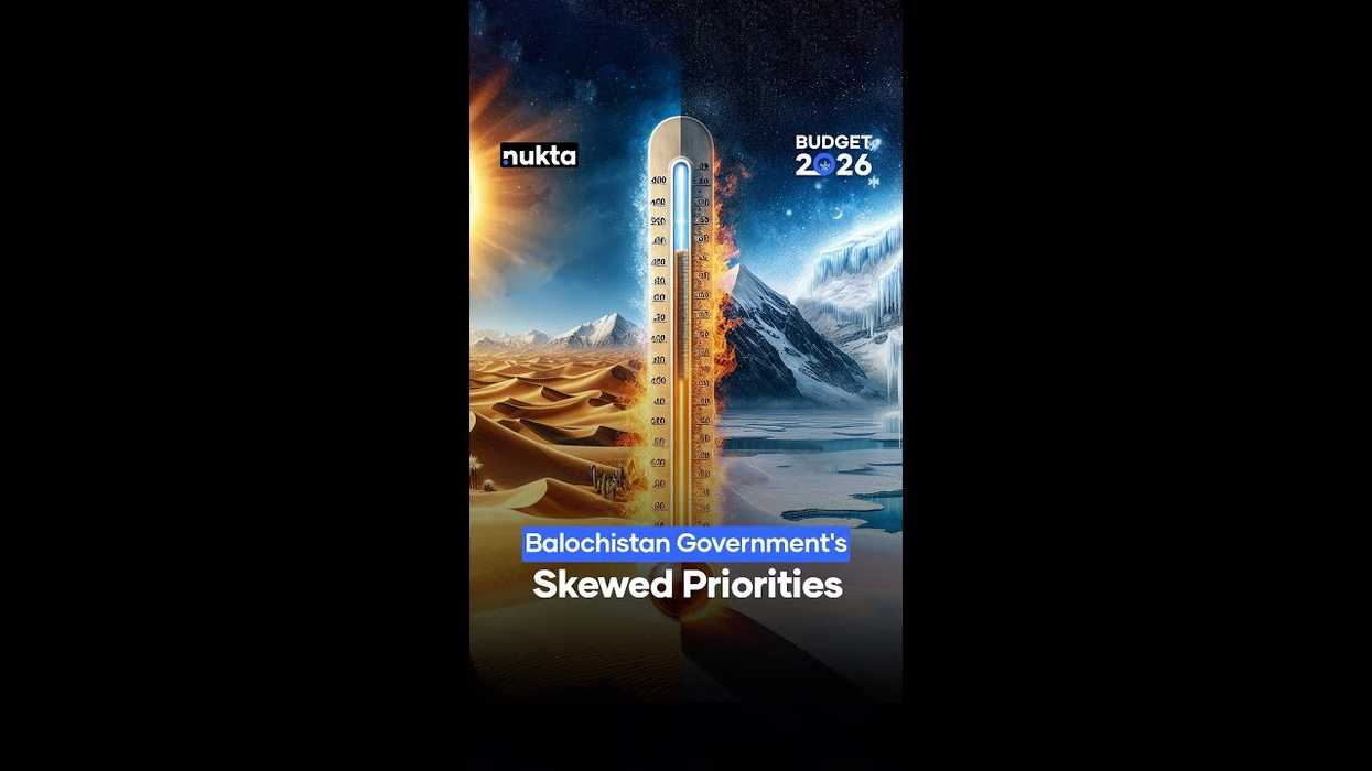 While Balochistan suffers from climate change, its govt prioritizes cameras
