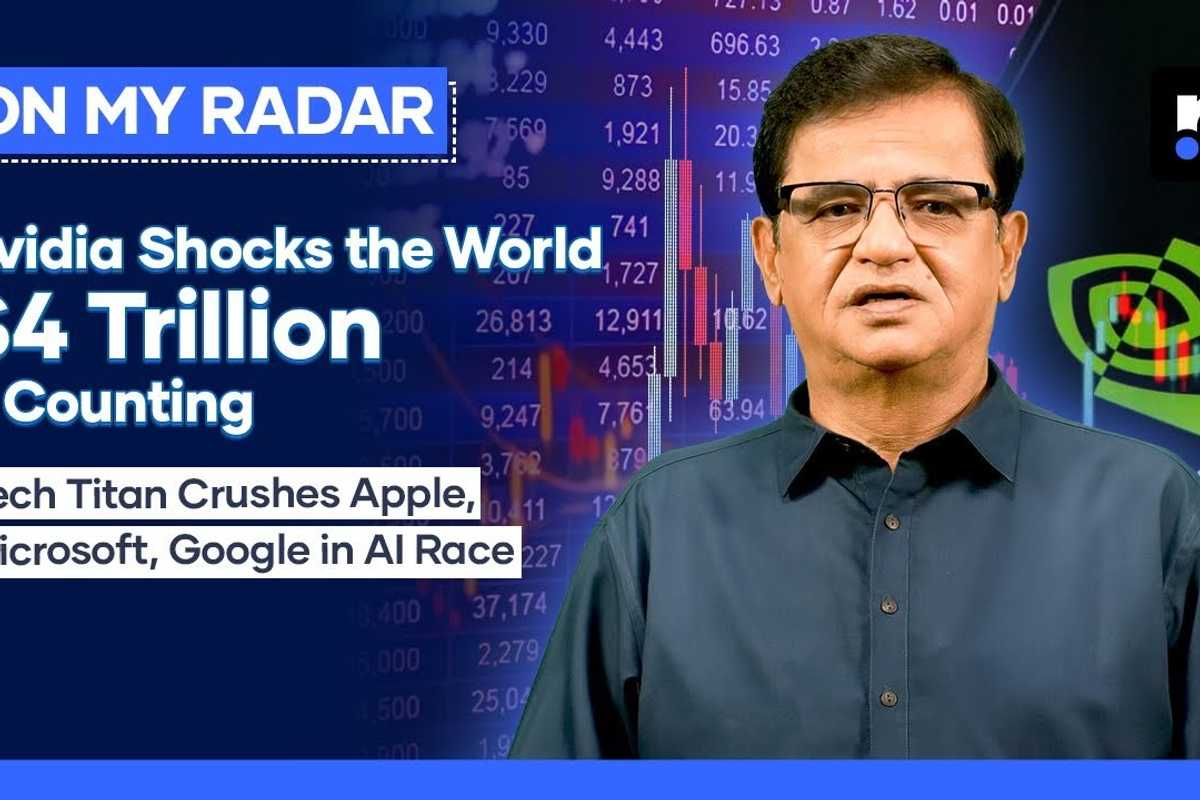 Nvidia becomes world’s most valuable company, symbolizing tech’s dominance in 21st century