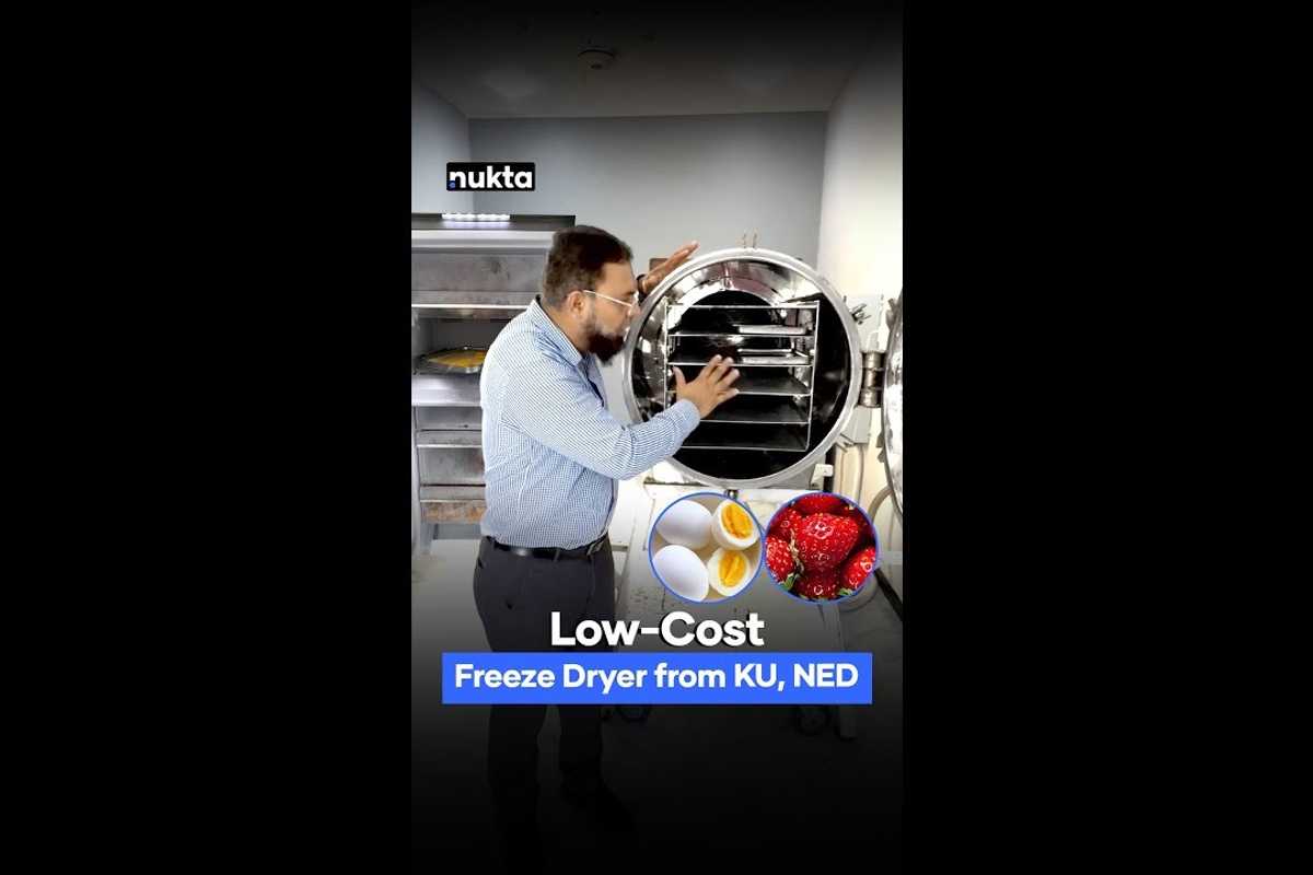 Karachi professors build freeze-drying machine to tap global food tech market