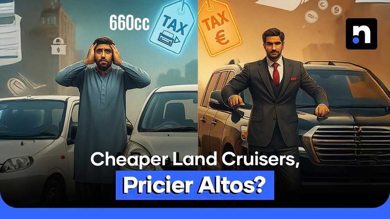 Pakistan's broken auto system where taxes are raised only for the poor