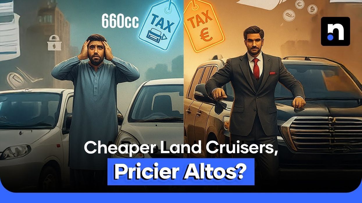 Pakistan's broken auto system where taxes are raised only for the poor