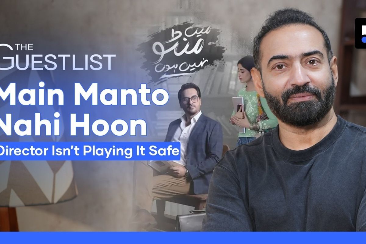 Nadeem Baig breaks boundaries with 'Main Manto Nahi Hoon'