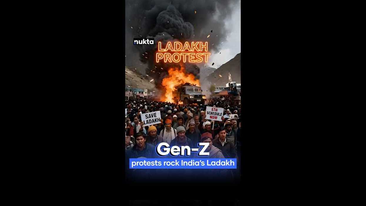 Gen-Z protests in India's Ladakh
