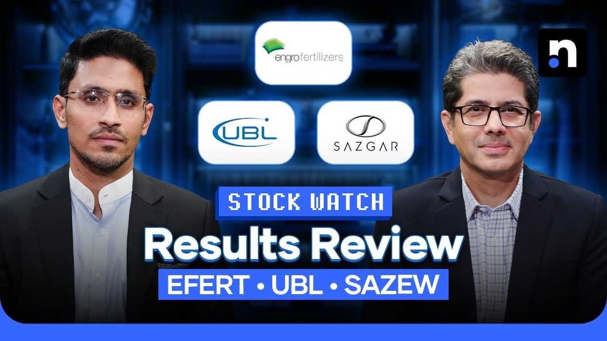 Earnings review of EFERT UBL SAZEW