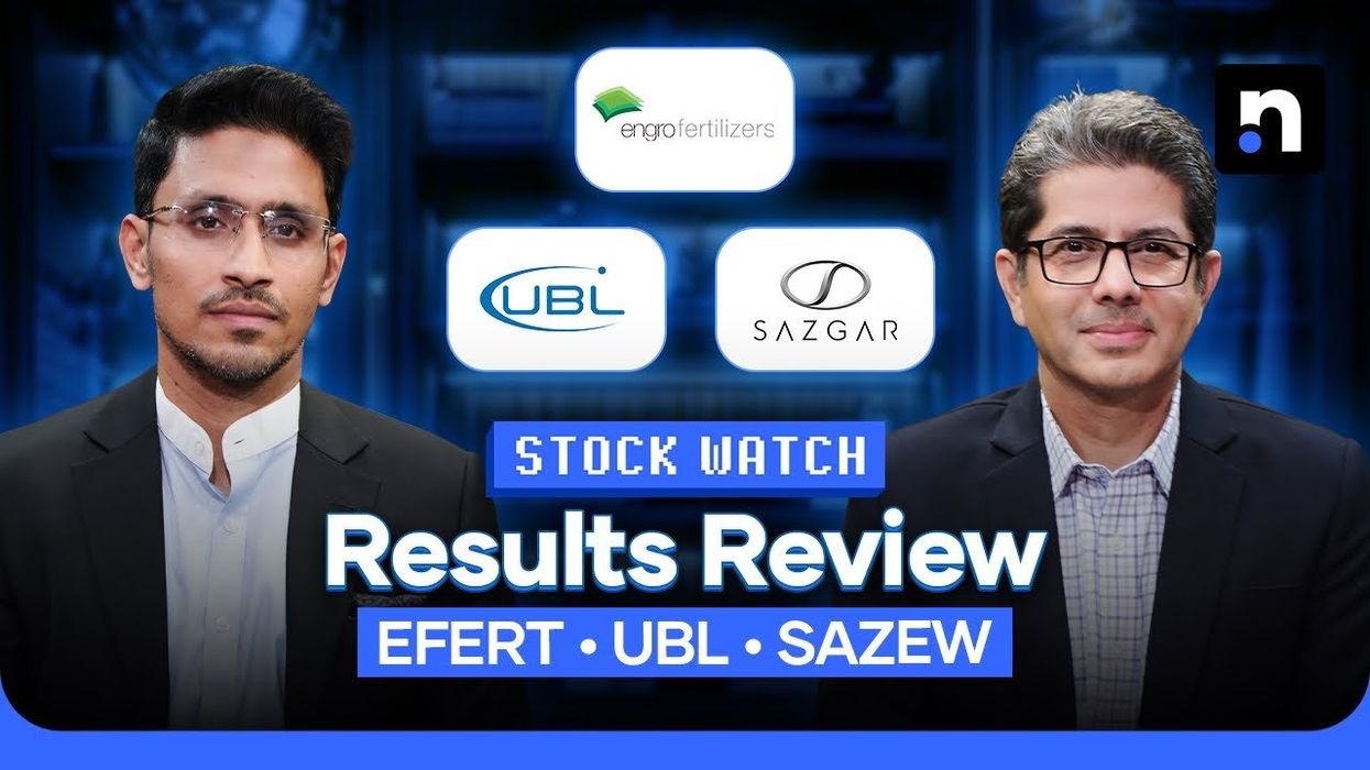 Earnings review of EFERT UBL SAZEW