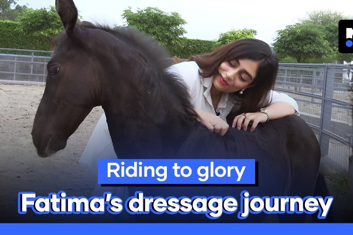 Fatima Hussain on her dressage journey, new horse and dreams for Pakistan