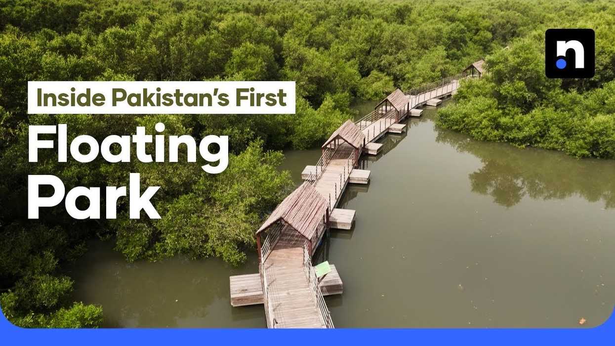 Pakistan’s first floating biodiversity park