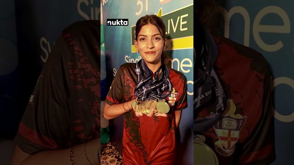 Talented Hareem steals limelight with 8 golds at Sindh Swimming