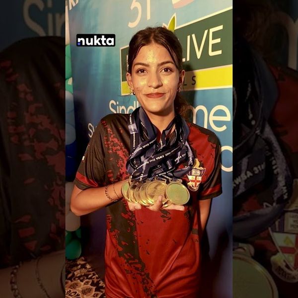 Talented Hareem steals limelight with 8 golds at Sindh Swimming