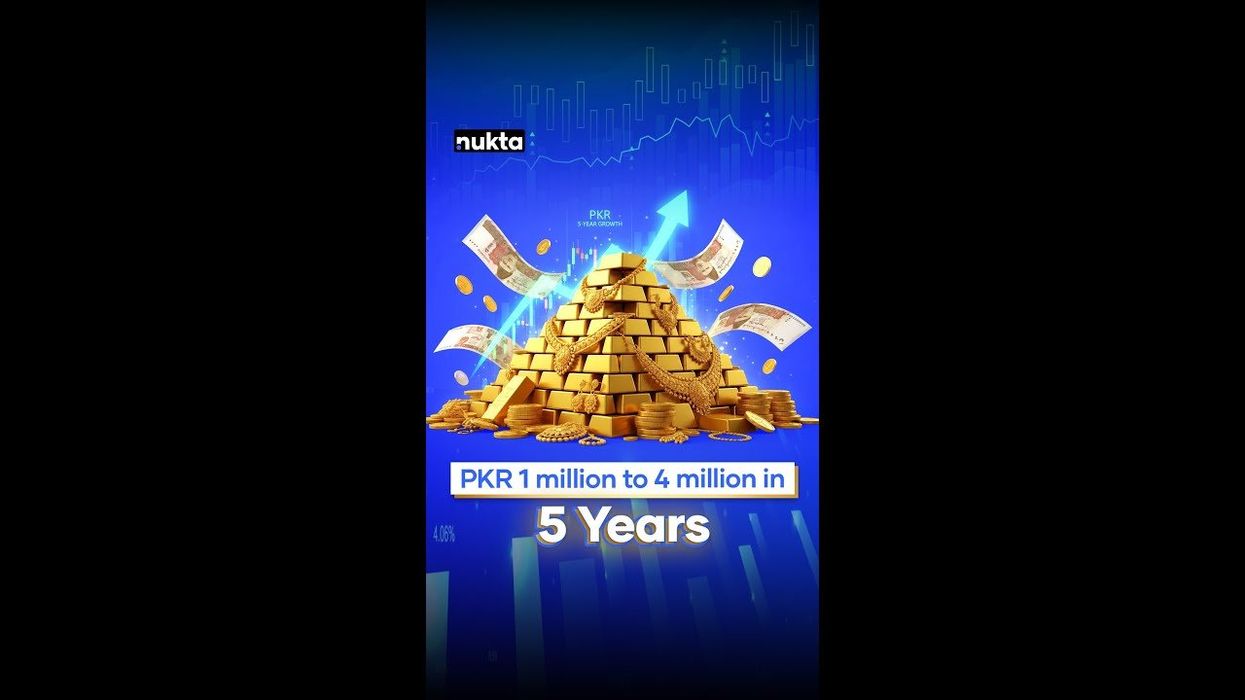 Gold prices in Pakistan have tripled in 5 years