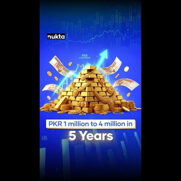 Gold prices in Pakistan have tripled in 5 years