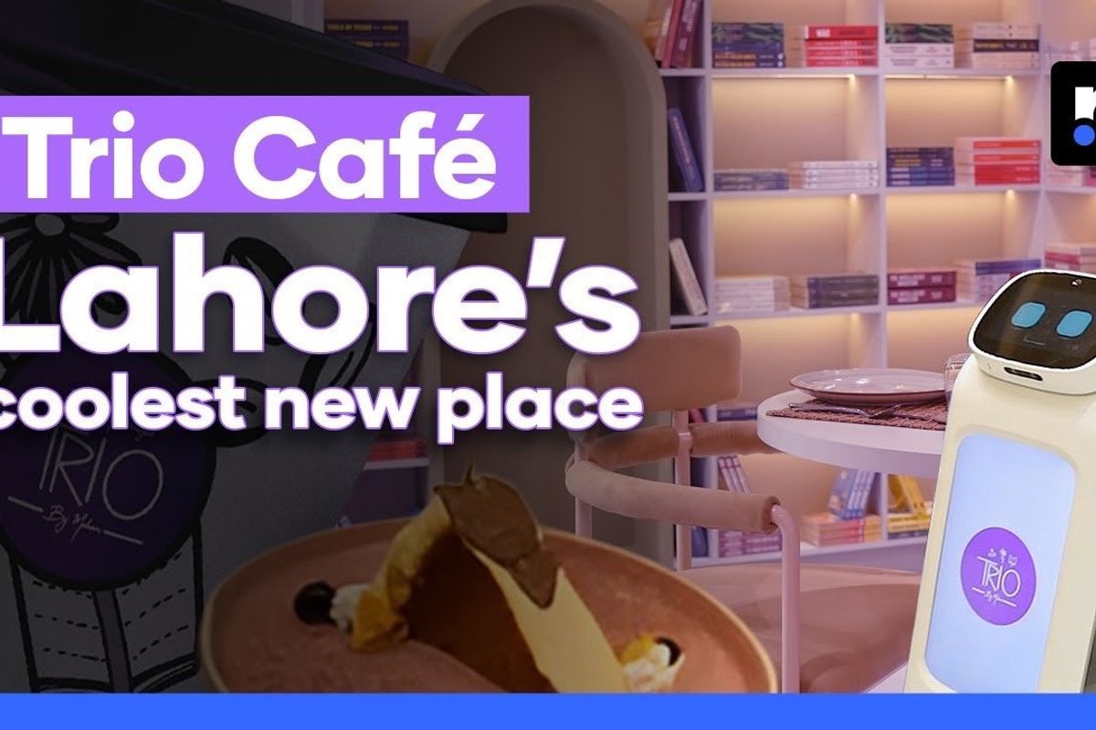 Lahore’s most creative café has a robot!