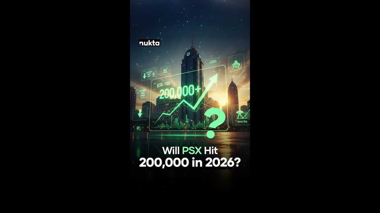 Will the Pakistan stock market hit 200,000 in 2026?