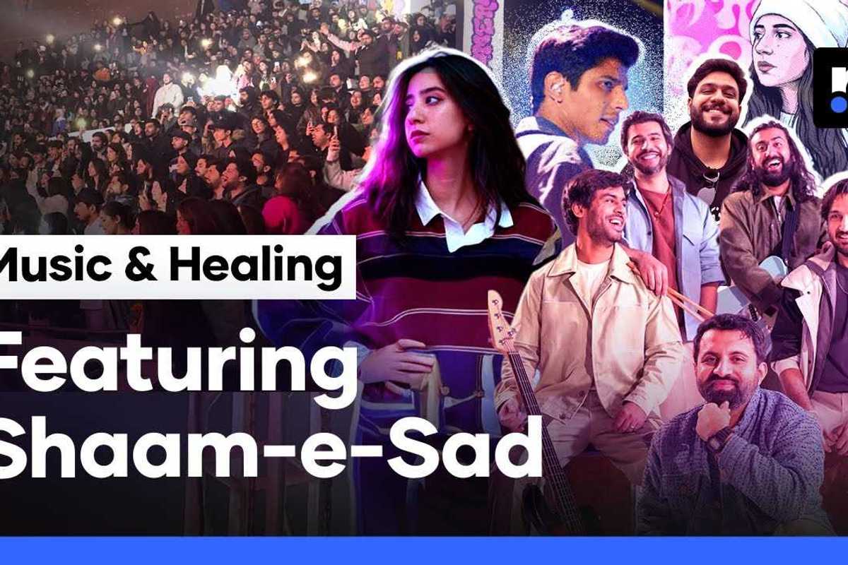 A concert that gave sadness a stage