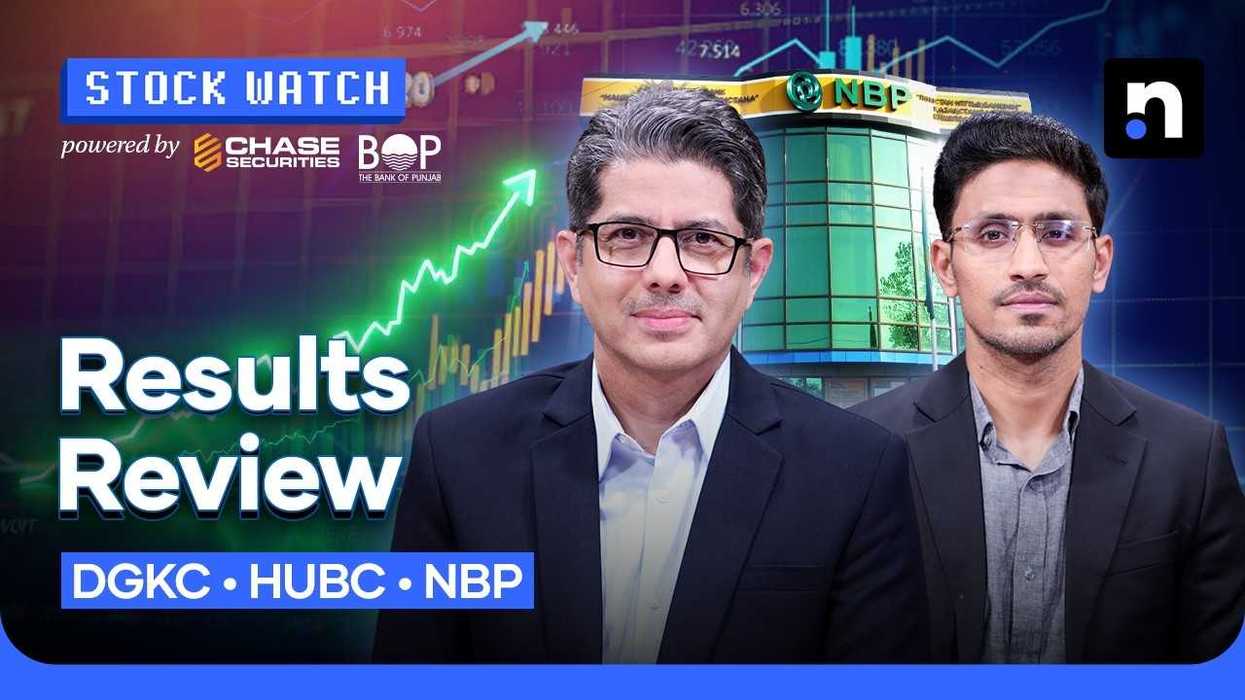Corporate earnings of DGKC, HUBC, NBP