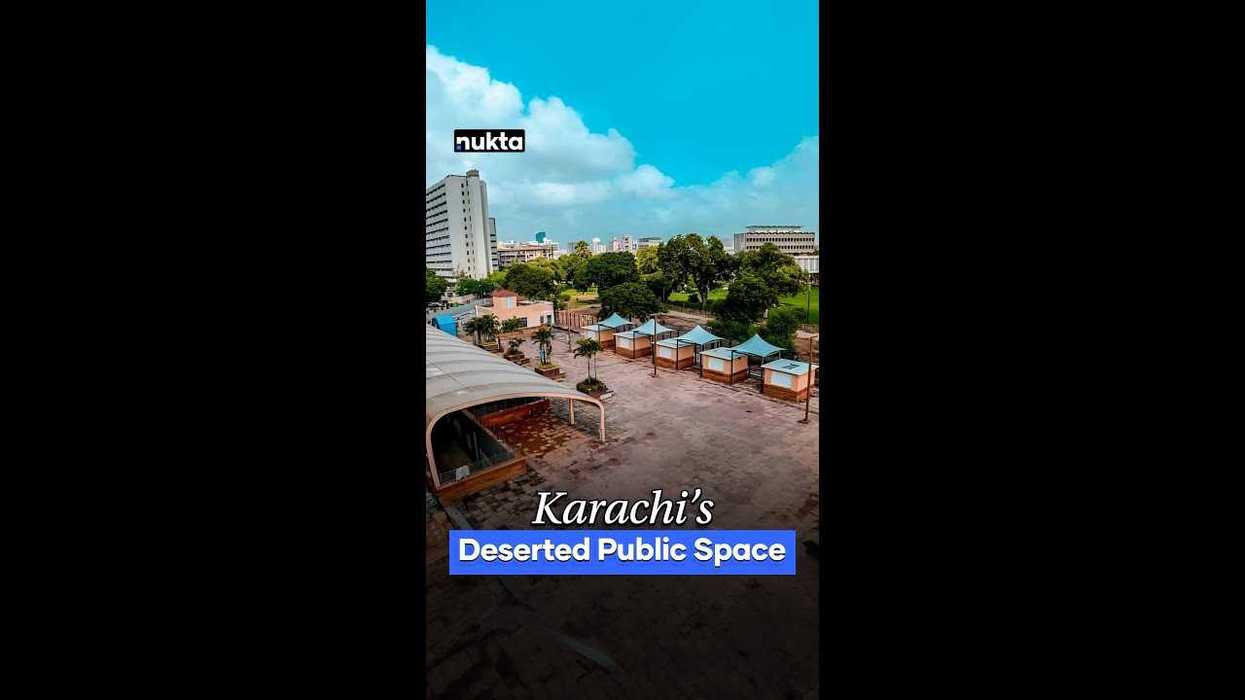 Karachi’s PKR 1.5B People’s Square stands empty