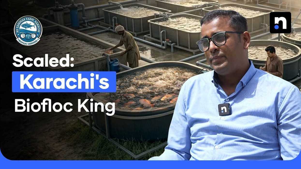 How a Karachi entrepreneur built a thriving biofloc fish farming business