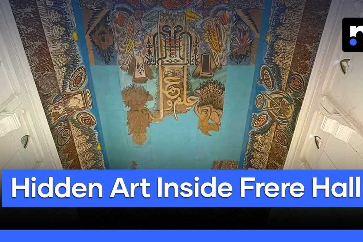 Inside Frere Hall: The story of Sadequain’s last painting