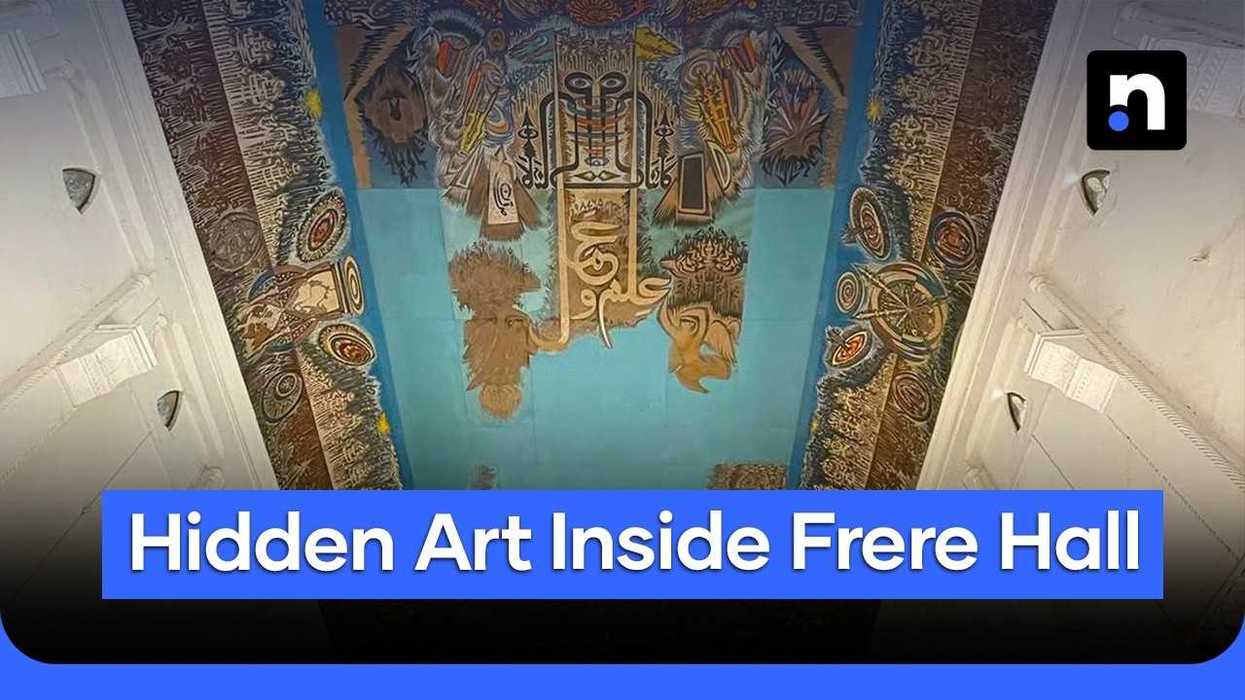 Inside Frere Hall: The story of Sadequain’s last painting
