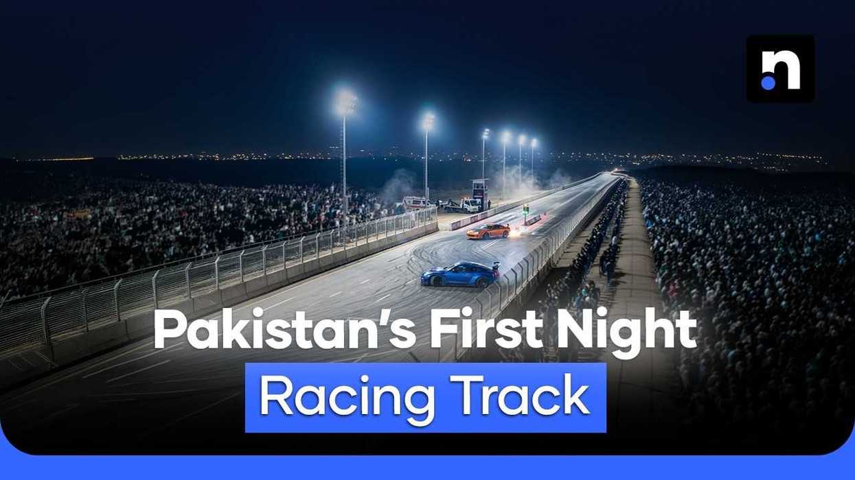 Night racing has come to Karachi — and it looks like this